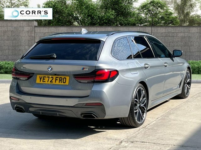 BMW 5 Series 2.0 520D Mht M Sport Touring Hybrid Ste Grey #3