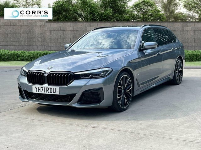 BMW 5 Series 2.0 520D Mht M Sport Touring Hybrid Ste Blue #6