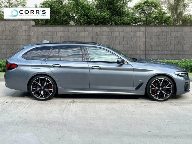 BMW 5 Series 2.0 520D Mht M Sport Touring Hybrid Ste Blue #2