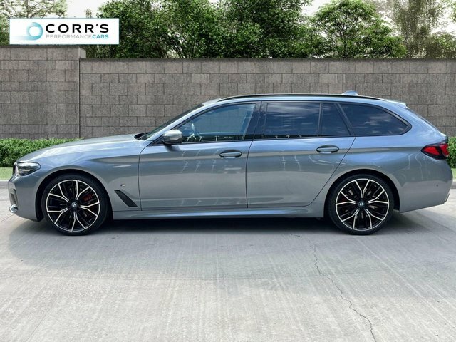 BMW 5 Series 2.0 520D Mht M Sport Touring Hybrid Ste Blue #5