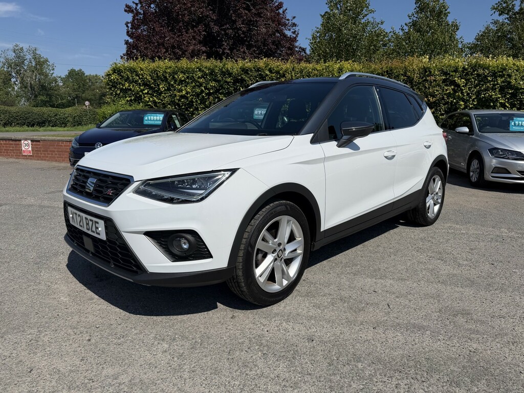 Seat Arona Suv 1.0 Tsi Fr 2021 KT21BZE White #3