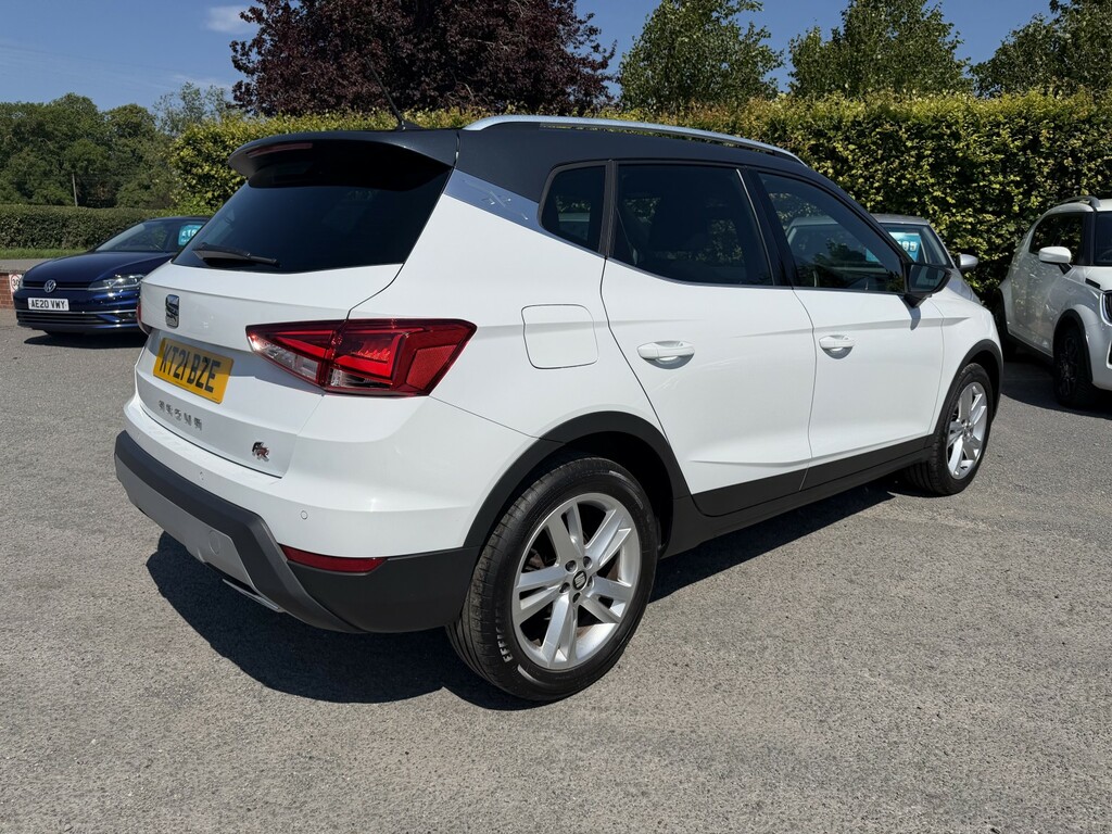 Seat Arona Suv 1.0 Tsi Fr 2021 KT21BZE White #6