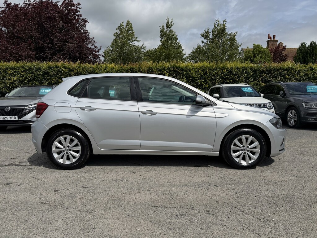 Volkswagen Polo Hatchback 1.0 Tsi Se 2018 GU68FPG Silver #5
