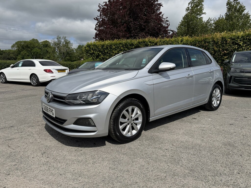 Volkswagen Polo Hatchback 1.0 Tsi Se 2018 GU68FPG Silver #3