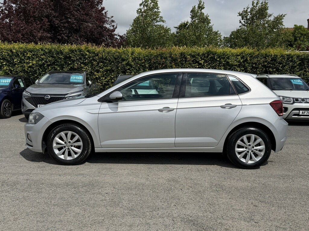 Volkswagen Polo Hatchback 1.0 Tsi Se 2018 GU68FPG Silver #4
