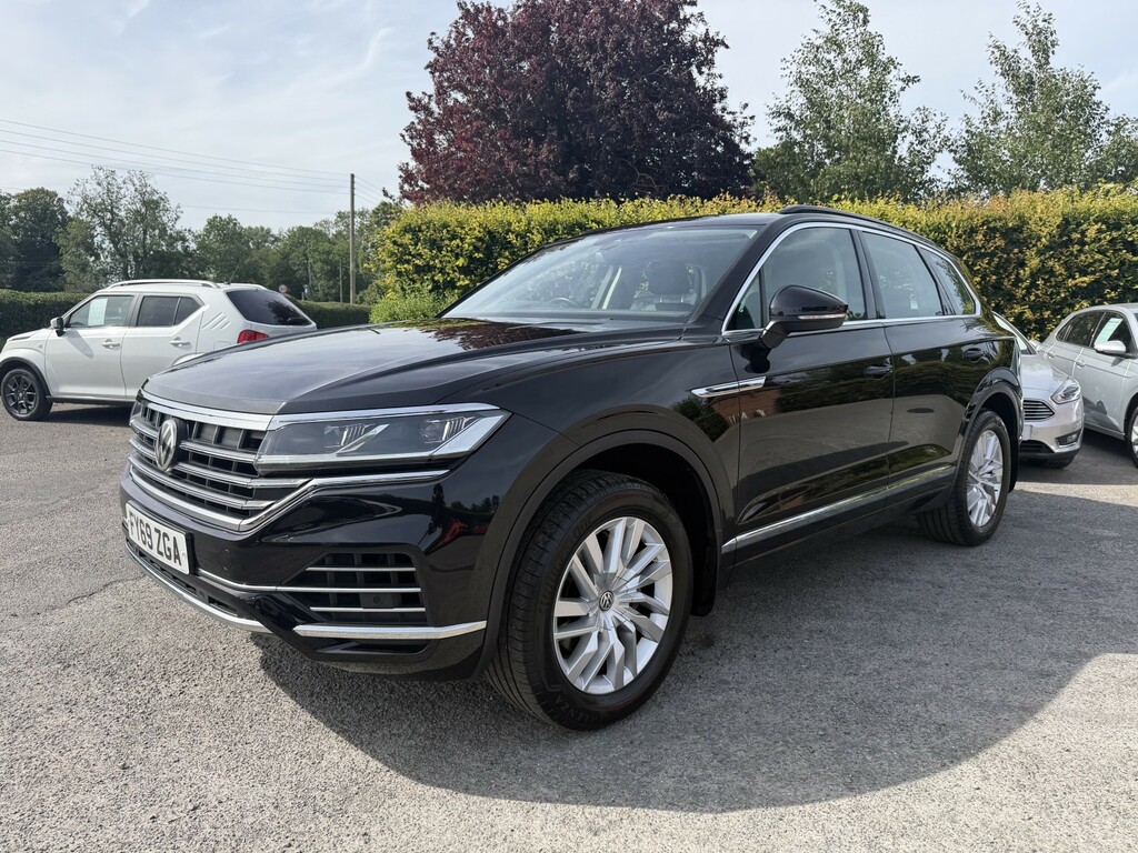 Volkswagen Touareg 3.0 Tdi V6 Sel Black #3