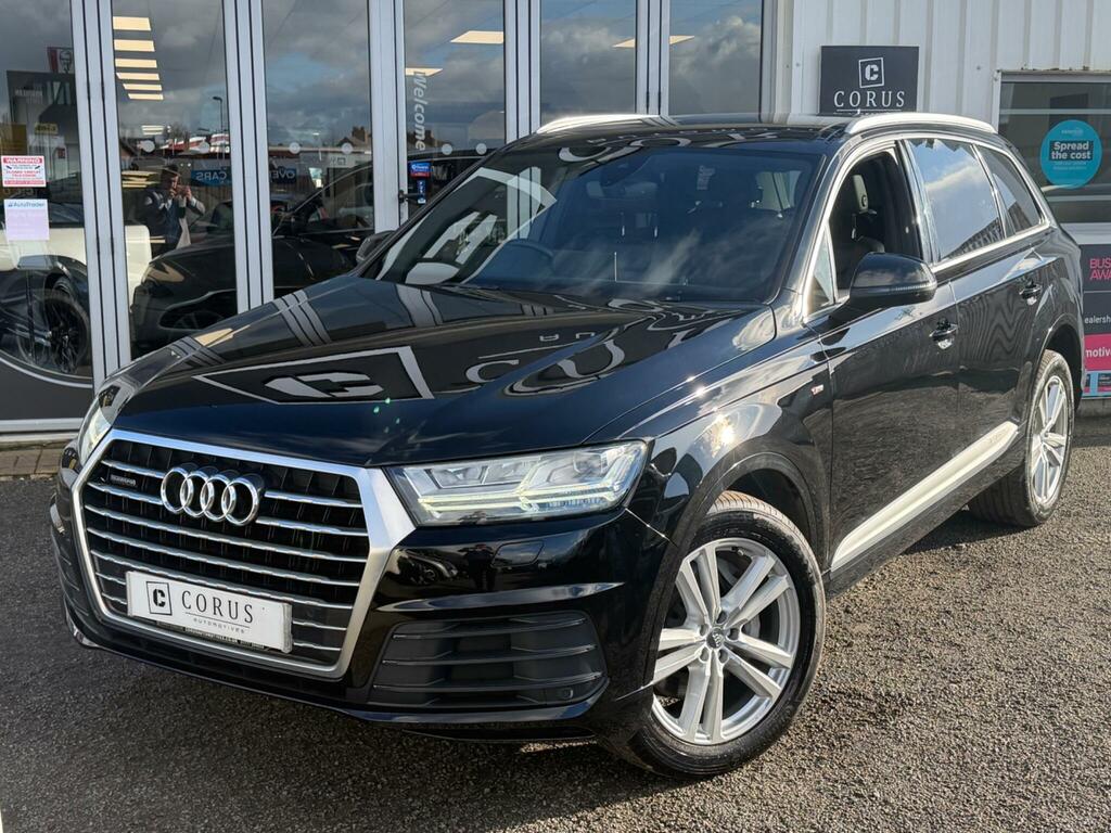 Audi Q7 Suv 3.0 Tdi V6 S Line Tiptronic Quattro Euro 6 S YC18ODV Black #2