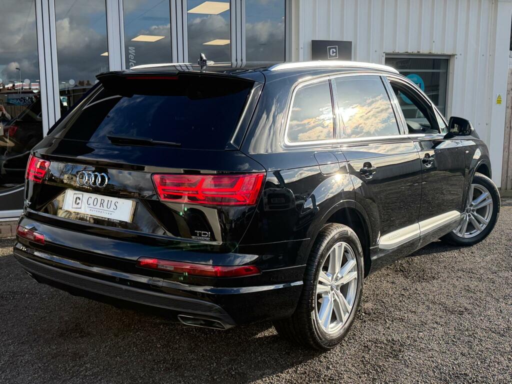 Audi Q7 Suv 3.0 Tdi V6 S Line Tiptronic Quattro Euro 6 S YC18ODV Black #6