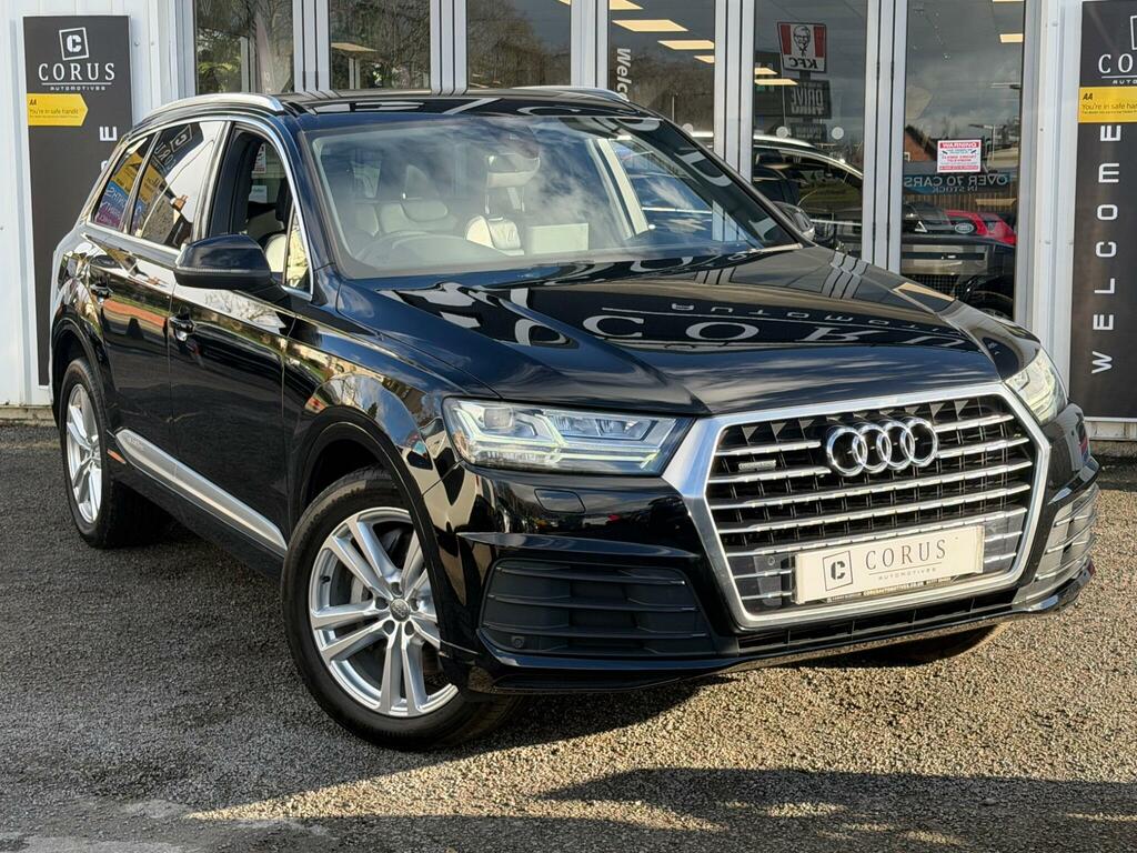 Audi Q7 Suv 3.0 Tdi V6 S Line Tiptronic Quattro Euro 6 S YC18ODV Black #4