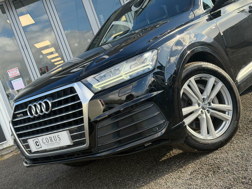 Audi Q7 Suv 3.0 Tdi V6 S Line Tiptronic Quattro Euro 6 S YC18ODV Black #3