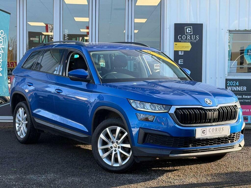 Skoda Kodiaq Suv 1.5 Tsi Act Se Dsg Euro 6 Ss 5 Seat YD71JGO Blue #4
