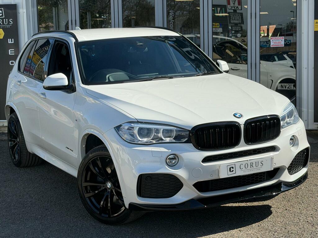 BMW X5 4X4 3.0 40D M Sport Xdrive Euro 6 Ss ND18NUU White #5