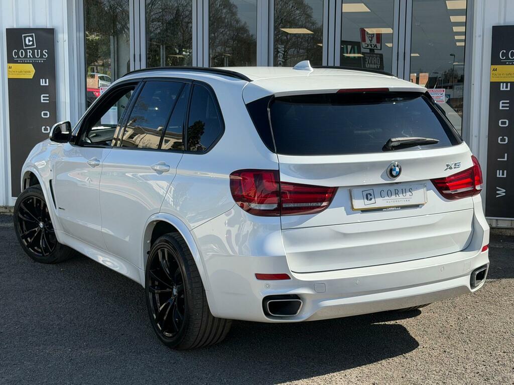 BMW X5 4X4 3.0 40D M Sport Xdrive Euro 6 Ss ND18NUU White #6