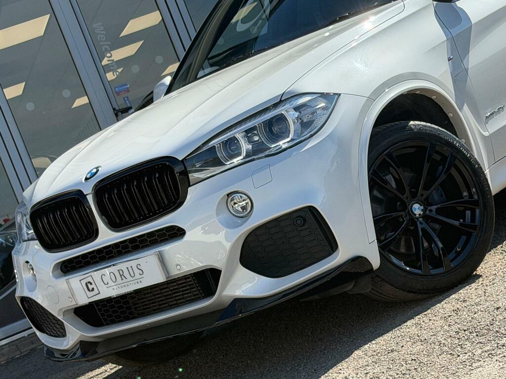 BMW X5 4X4 3.0 40D M Sport Xdrive Euro 6 Ss ND18NUU White #3
