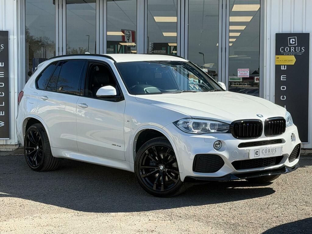 BMW X5 4X4 3.0 40D M Sport Xdrive Euro 6 Ss ND18NUU White #4