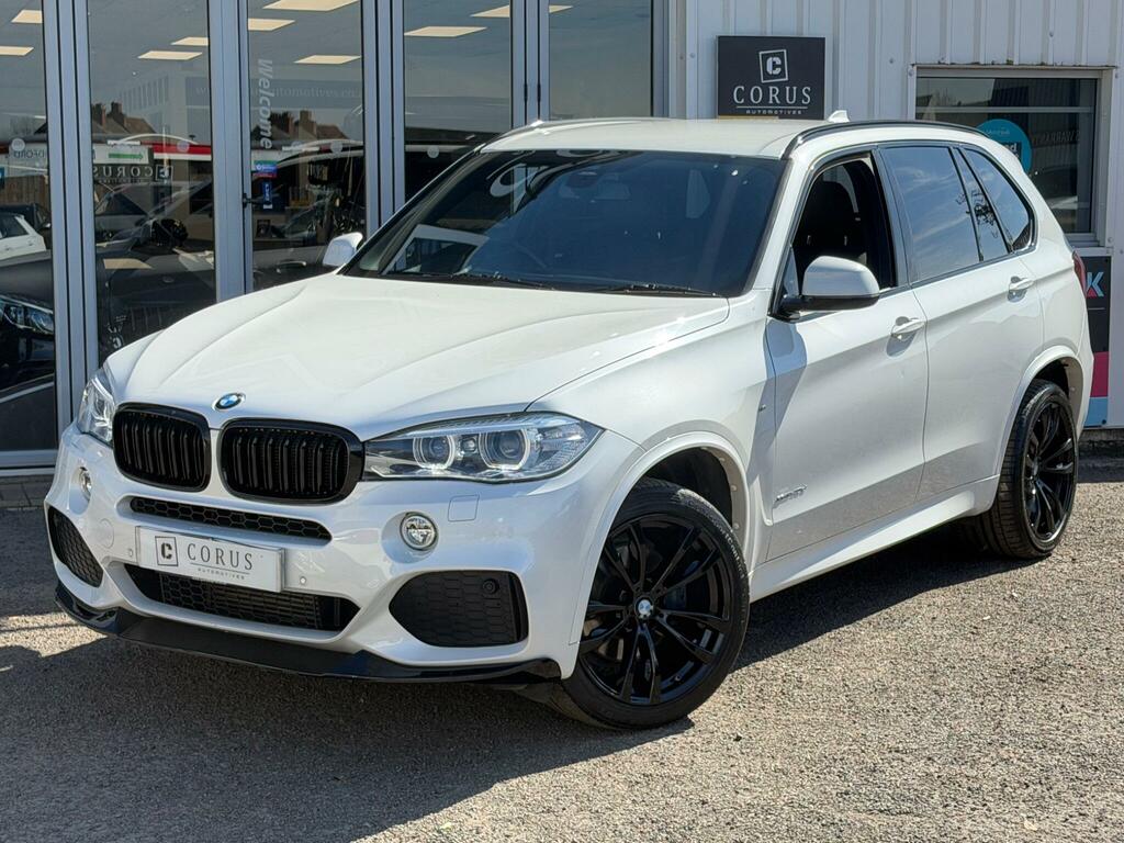 BMW X5 4X4 3.0 40D M Sport Xdrive Euro 6 Ss ND18NUU White #2