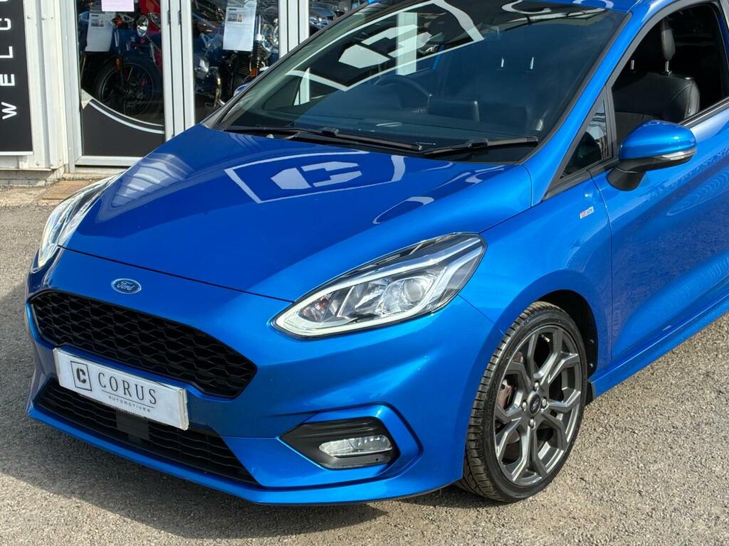 Ford Fiesta Hatchback 1.0T Ecoboost St-line X Euro 6 Ss CO13KAY Blue #3