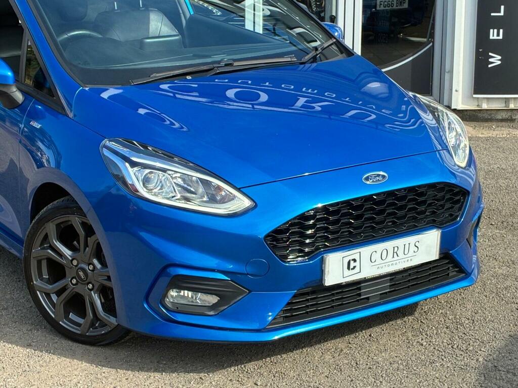Ford Fiesta Hatchback 1.0T Ecoboost St-line X Euro 6 Ss CO13KAY Blue #6