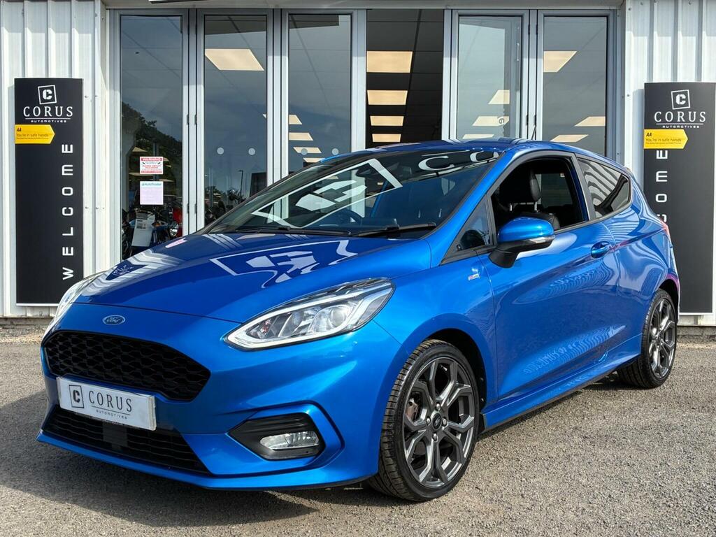 Ford Fiesta Hatchback 1.0T Ecoboost St-line X Euro 6 Ss Blue