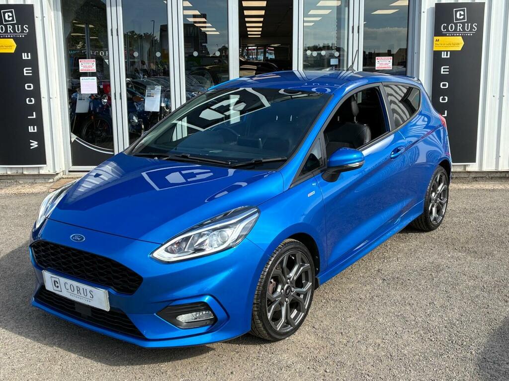 Ford Fiesta Hatchback 1.0T Ecoboost St-line X Euro 6 Ss CO13KAY Blue #2