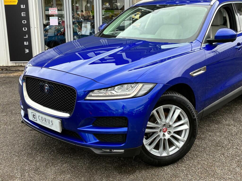 Jaguar F-Pace 2.0 D240 Portfolio Awd Euro 6 Ss WA68UKD Blue #3