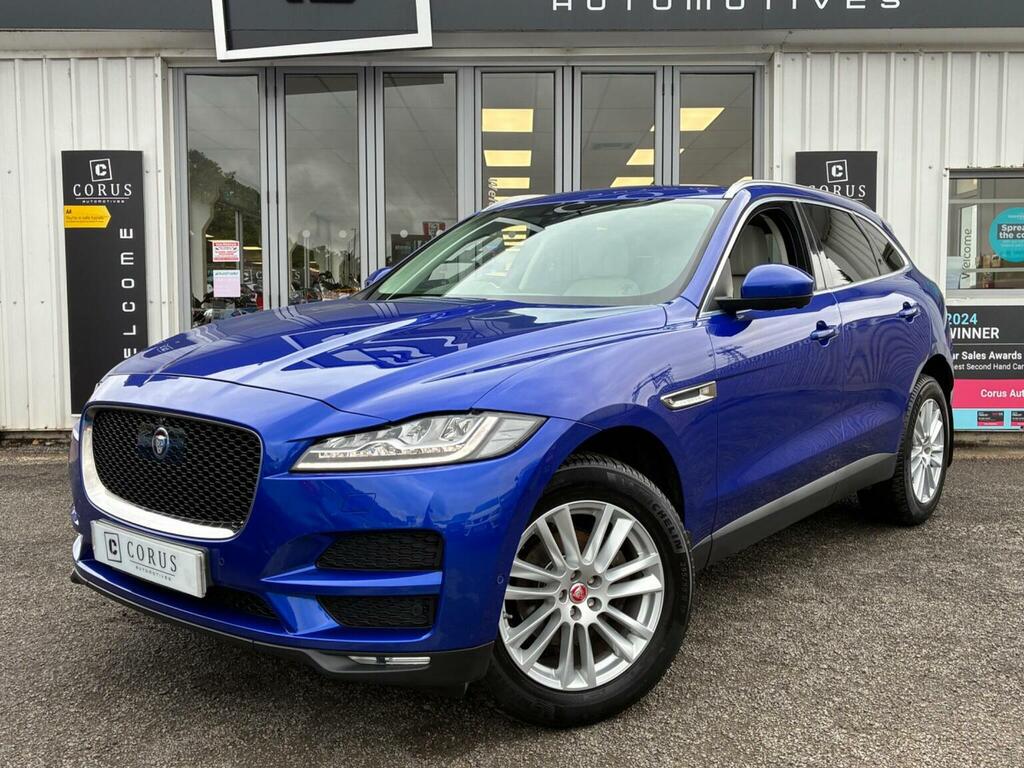 Jaguar F-Pace 2.0 D240 Portfolio Awd Euro 6 Ss WA68UKD Blue