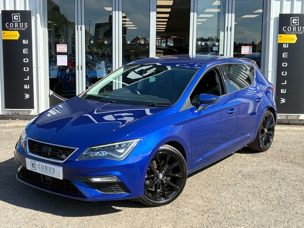 Seat Leon Hatchback 1.8 Tsi Fr Technology Dsg Euro 6 Ss 5 Blue #2