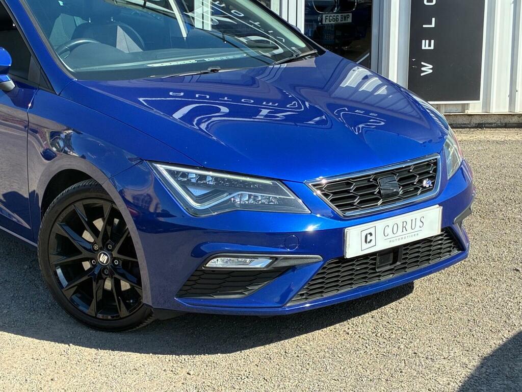 Seat Leon Hatchback 1.8 Tsi Fr Technology Dsg Euro 6 Ss 5 Blue #4