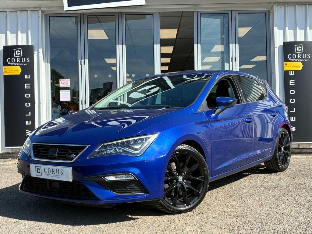 Seat Leon Hatchback 1.8 Tsi Fr Technology Dsg Euro 6 Ss 5 Blue