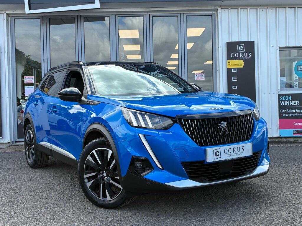 Peugeot 2008 1.2 Puretech Gt Line Euro 6 Ss YG70CPZ Blue #3