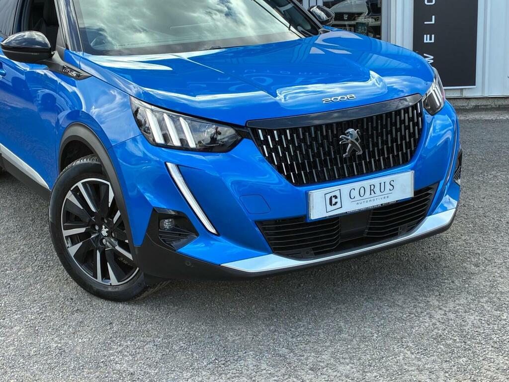 Peugeot 2008 1.2 Puretech Gt Line Euro 6 Ss YG70CPZ Blue #5