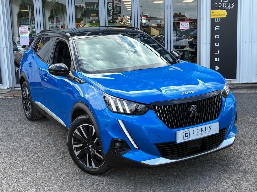Peugeot 2008 1.2 Puretech Gt Line Euro 6 Ss YG70CPZ Blue #4