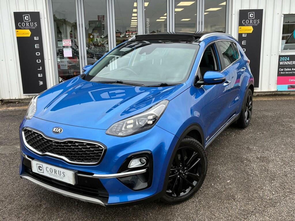 Kia Sportage Suv 1.6 T-gdi 4 Dct Awd Euro 6 Ss 201969 HV69EAW Blue #2