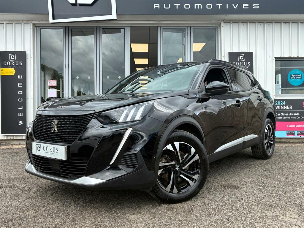 Peugeot e-2008 Suv 50Kwh Gt 7Kw Charger 202323 Black