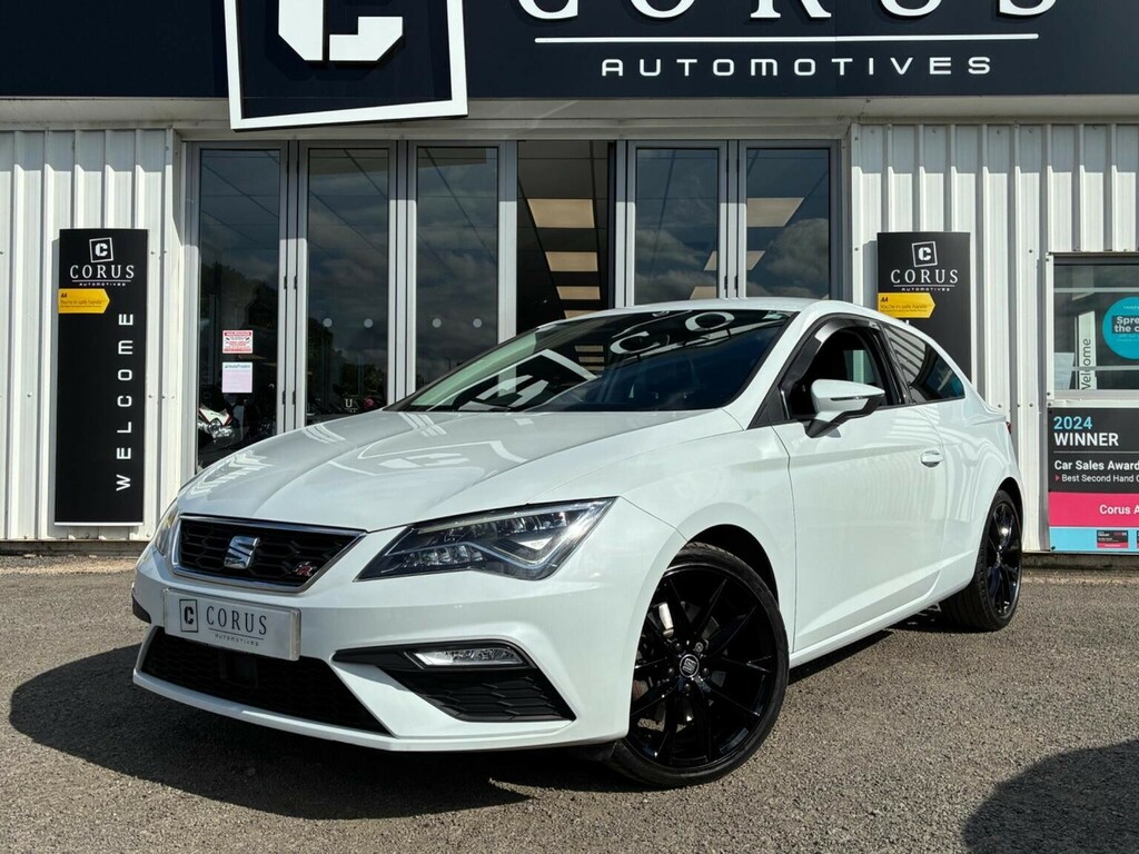 Seat Leon 1.8 Tsi Fr Technology Sport Coupe Euro 6 Ss White