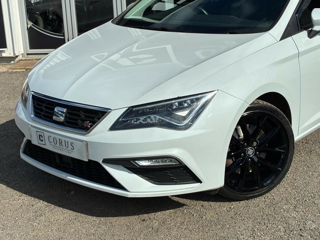 Seat Leon 1.8 Tsi Fr Technology Sport Coupe Euro 6 Ss White #3