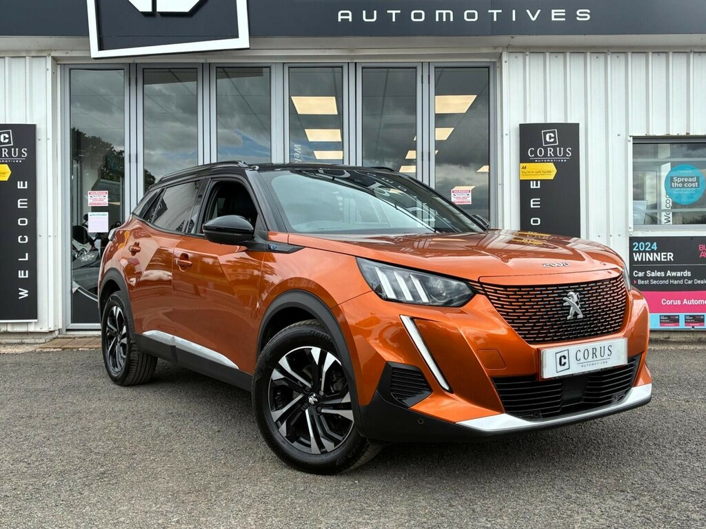 Peugeot e-2008 Suv 50Kwh Gt 7Kw Charger 202323 MD23OEY Orange #4