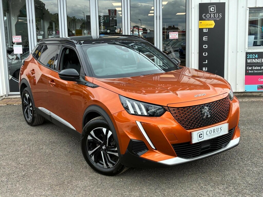 Peugeot e-2008 Suv 50Kwh Gt 7Kw Charger 202323 MD23OEY Orange #5