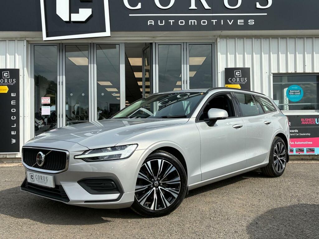 Volvo V60 Estate 2.0 B3 Mhev Core Dct Euro 6 Ss Silver