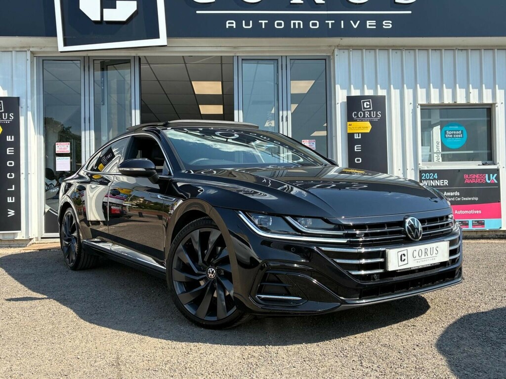 Volkswagen Arteon Hatchback 1.5 Tsi R-line Fastback Euro 6 Ss MA05ZAR Black #4