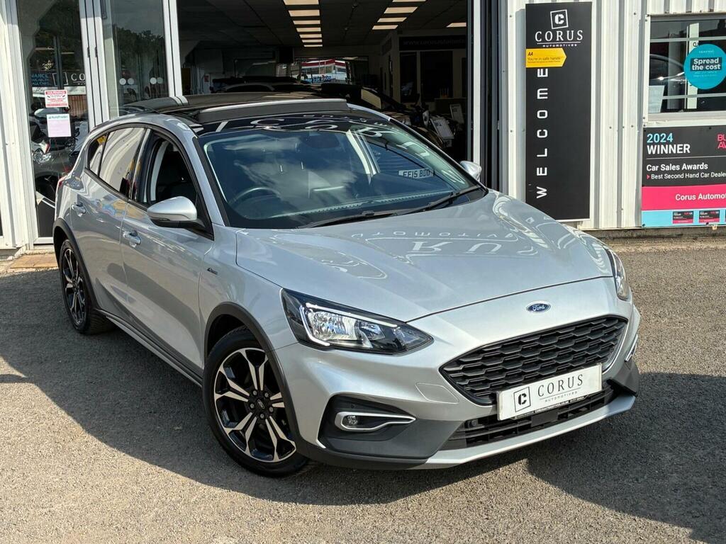Ford Focus Hatchback 1.0T Ecoboost Active X Euro 6 Ss AV69AUK Silver #6
