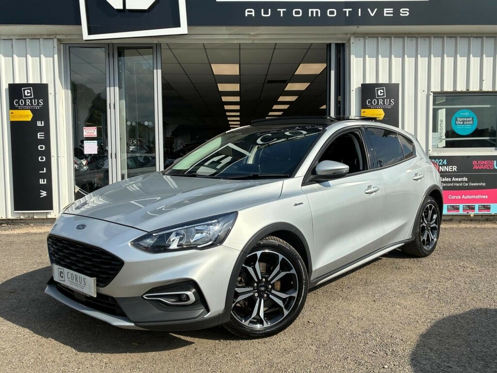 Ford Focus Hatchback 1.0T Ecoboost Active X Euro 6 Ss AV69AUK Silver