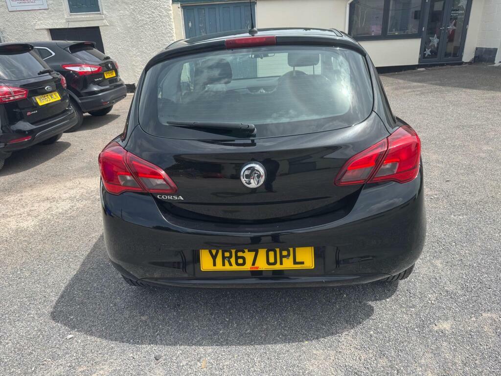 Vauxhall Corsa 1.4I Ecotec Sting Euro 6 YR67OPL Black #5