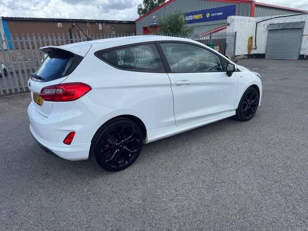 Ford Fiesta 1.0T Ecoboost St-line Euro 6 S S DV18TGU White #3