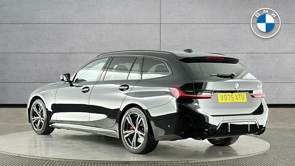 BMW 3 Series 320I M Sport Touring VO75XTU Black #2