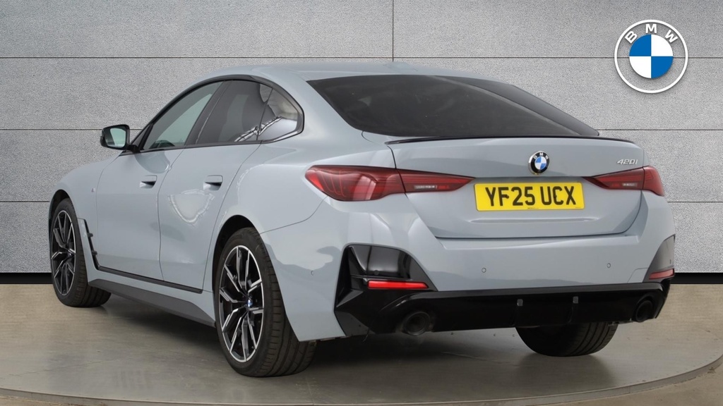 BMW 4 Series Gran Coupe 420I M Sport Gran Coupe YF25UCX Grey #2