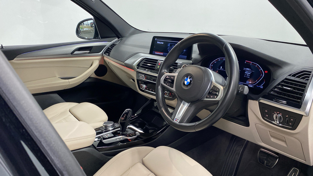 BMW X3 X3 Xdrive20d M Sport Black #6