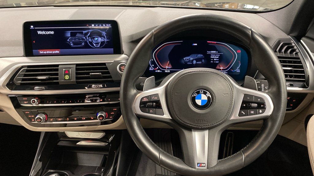 BMW X3 X3 Xdrive20d M Sport Black #5