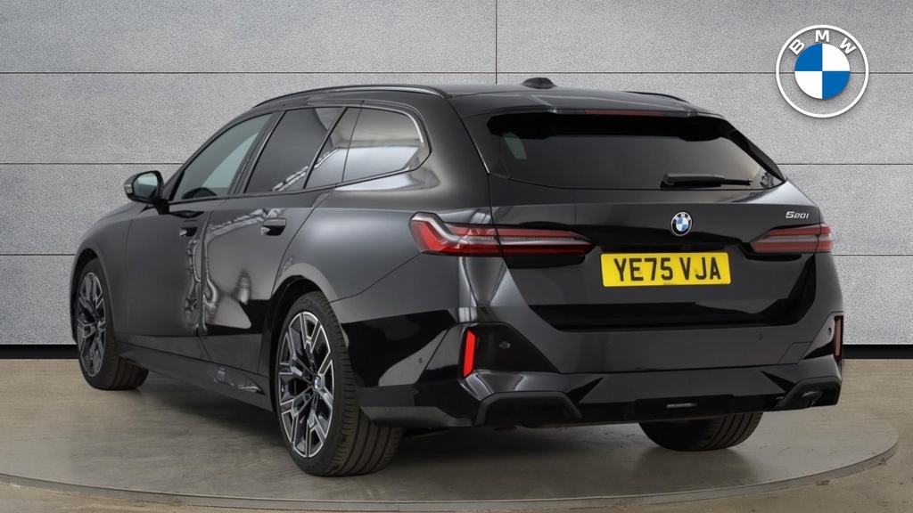 BMW 5 Series 520I M Sport Pro Touring Black #2