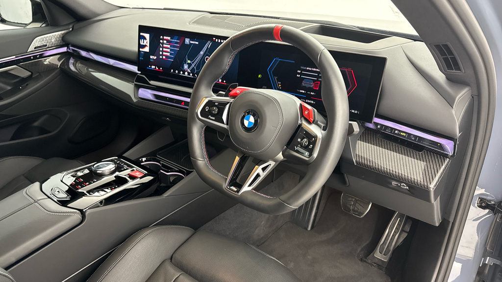 BMW M5 M5 Saloon YC25JWO Grey #6